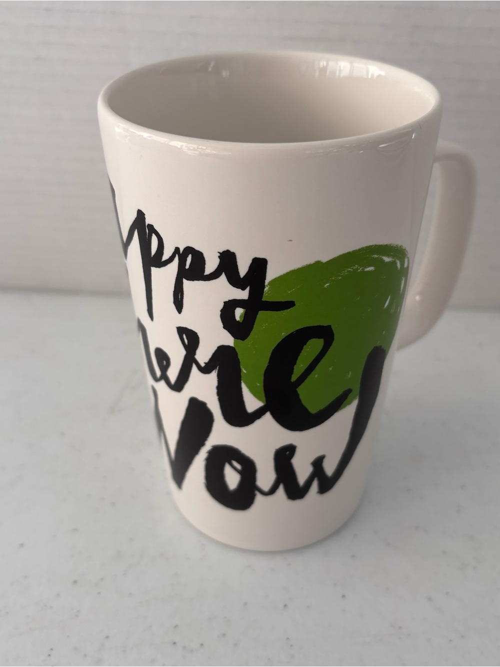 Starbucks White and Black Ceramic Tumbler Base